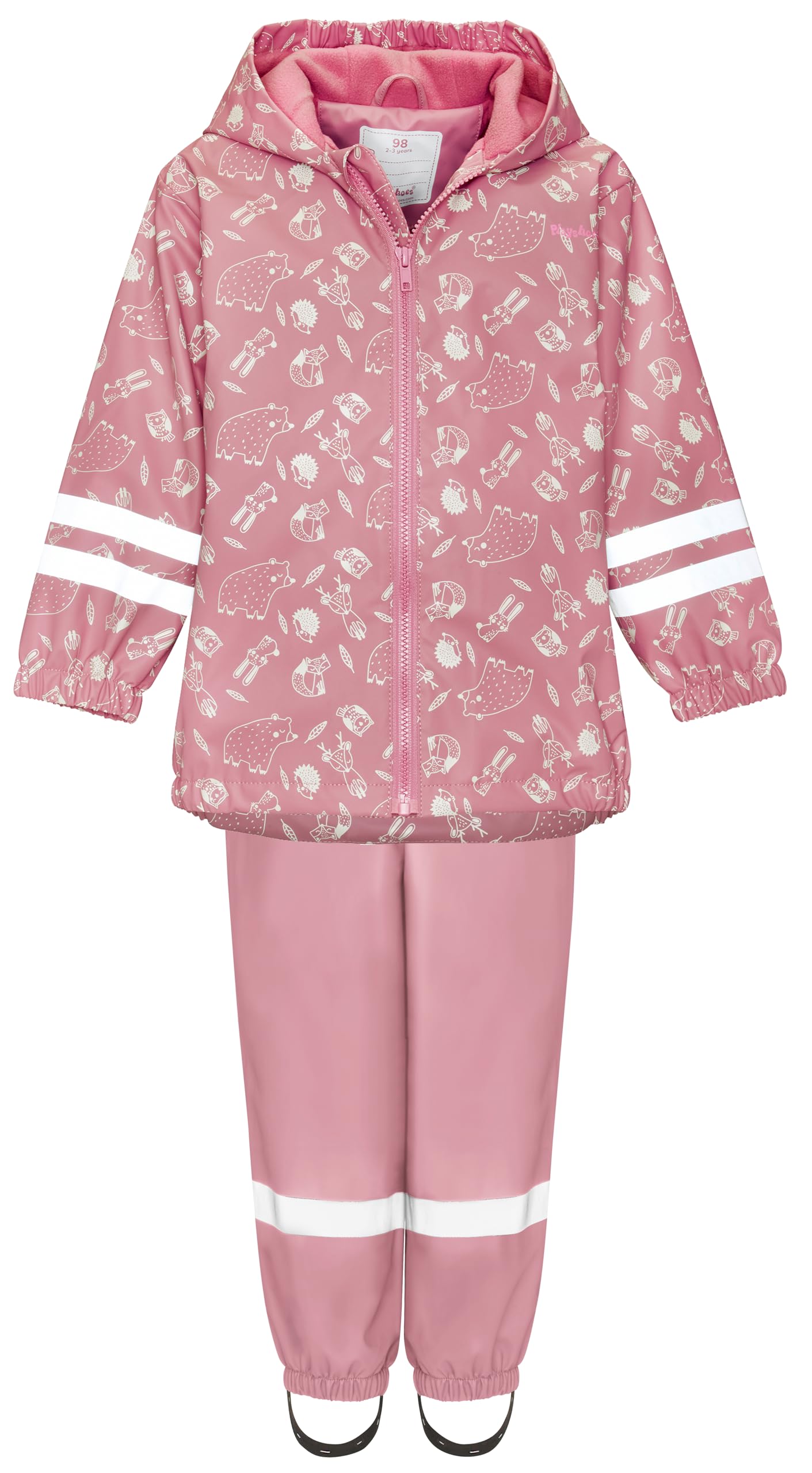 Playshoes Zweiteiliger Regenanzug Fleece-Futter – Bild 3