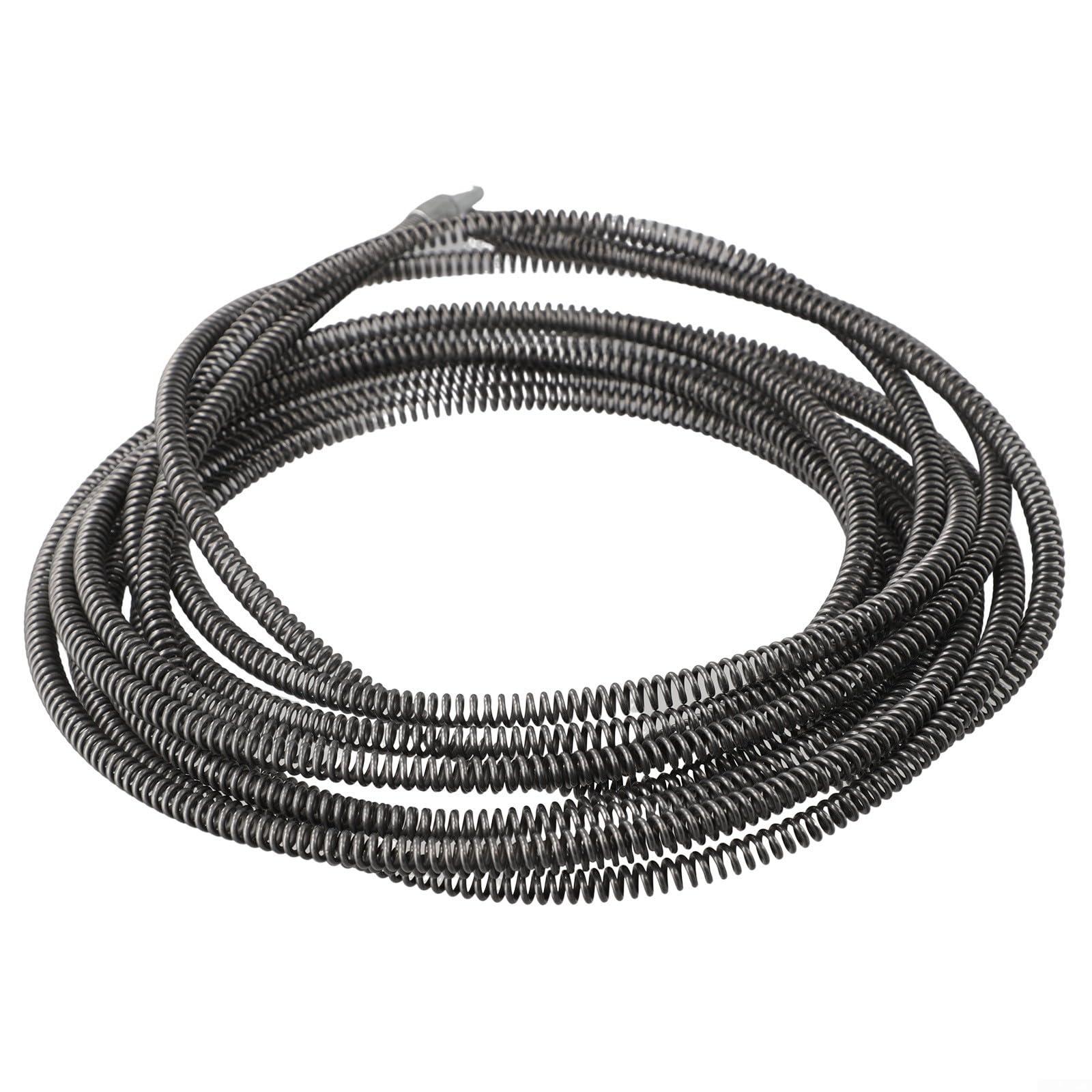 Nettoyeur de vidange d'évier avec connecteur de perceuse électrique pour enlever efficacement les bouchons et les tuyaux d'égout (8 mètres)