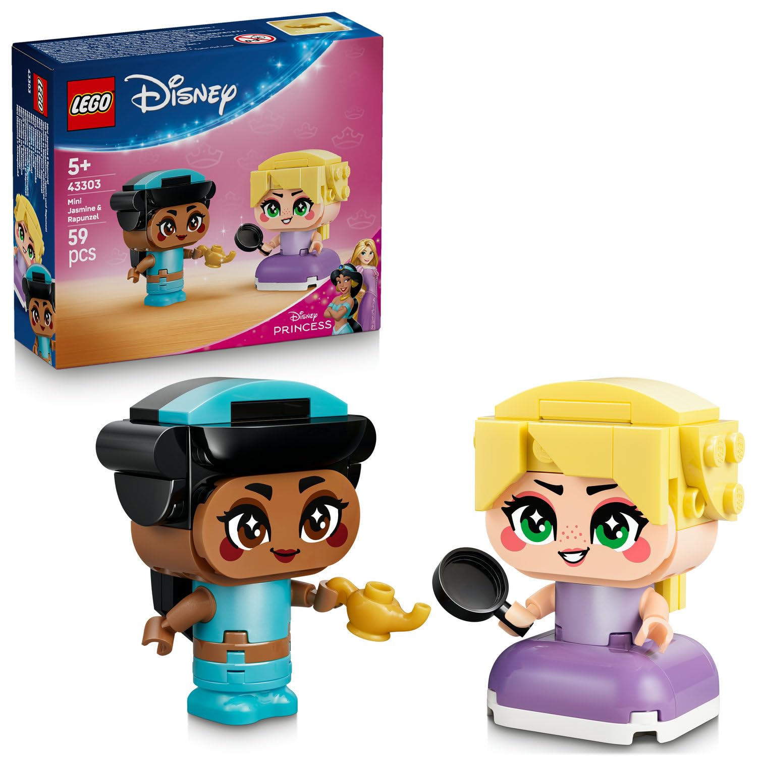 LEGO Disney Princess Mini Yasemin ve Rapunzel 43303