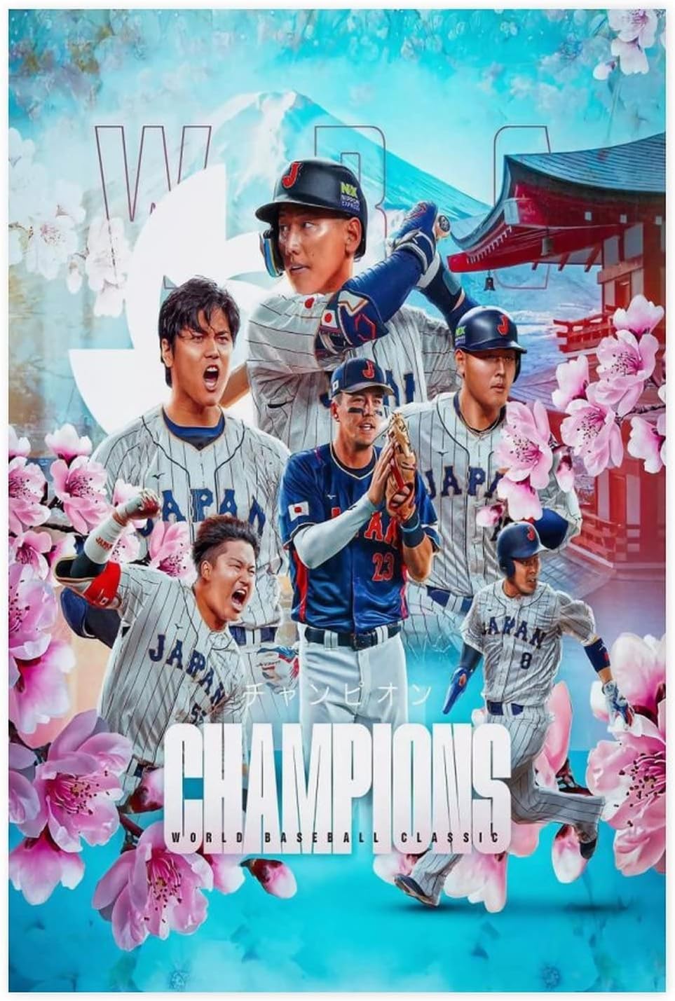 Amazon.co.jp: 2023 WBC 侍JAPAN 大谷翔平 2023 WBC 侍JAPAN 大谷翔平侍ジャパン優勝おめでと優勝おめで ...