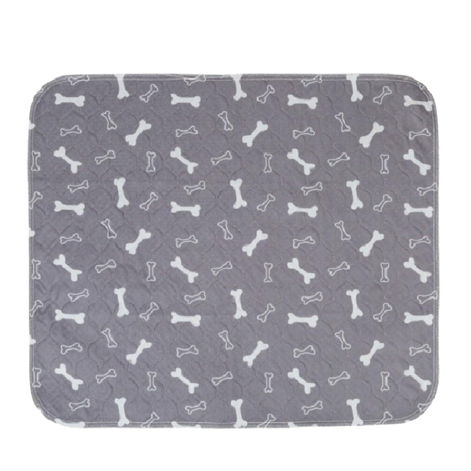 Generic Printed Washable Dog Pee Pad Leakproof Reusable Puppy Pad Odor Proof Portable Pet Sleeping Mat for Playpen Crate Whelping Box Potty Training