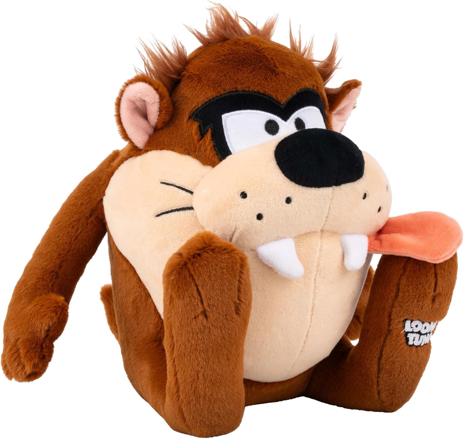 Jazwares Warner Bros. Discovery Looney Tunes, 8-Inch Taz Plush - Super-Soft and Huggable Plush Toy - Official Licensed Plush - for All Ages - Image 2