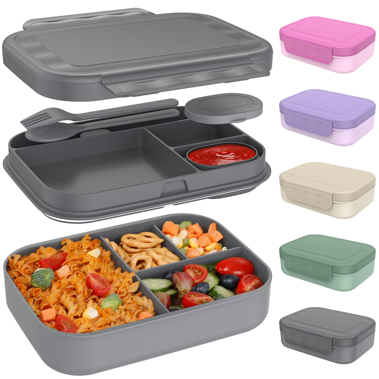 Caperci 47oz Stackable Bento Box