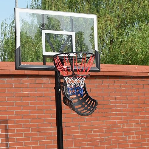Miniatura 5 de Sistema de retorno de bola resistente al desgaste de alta resistencia conveniente baloncesto Hoop Ball sistema de retorno para baloncesto negro