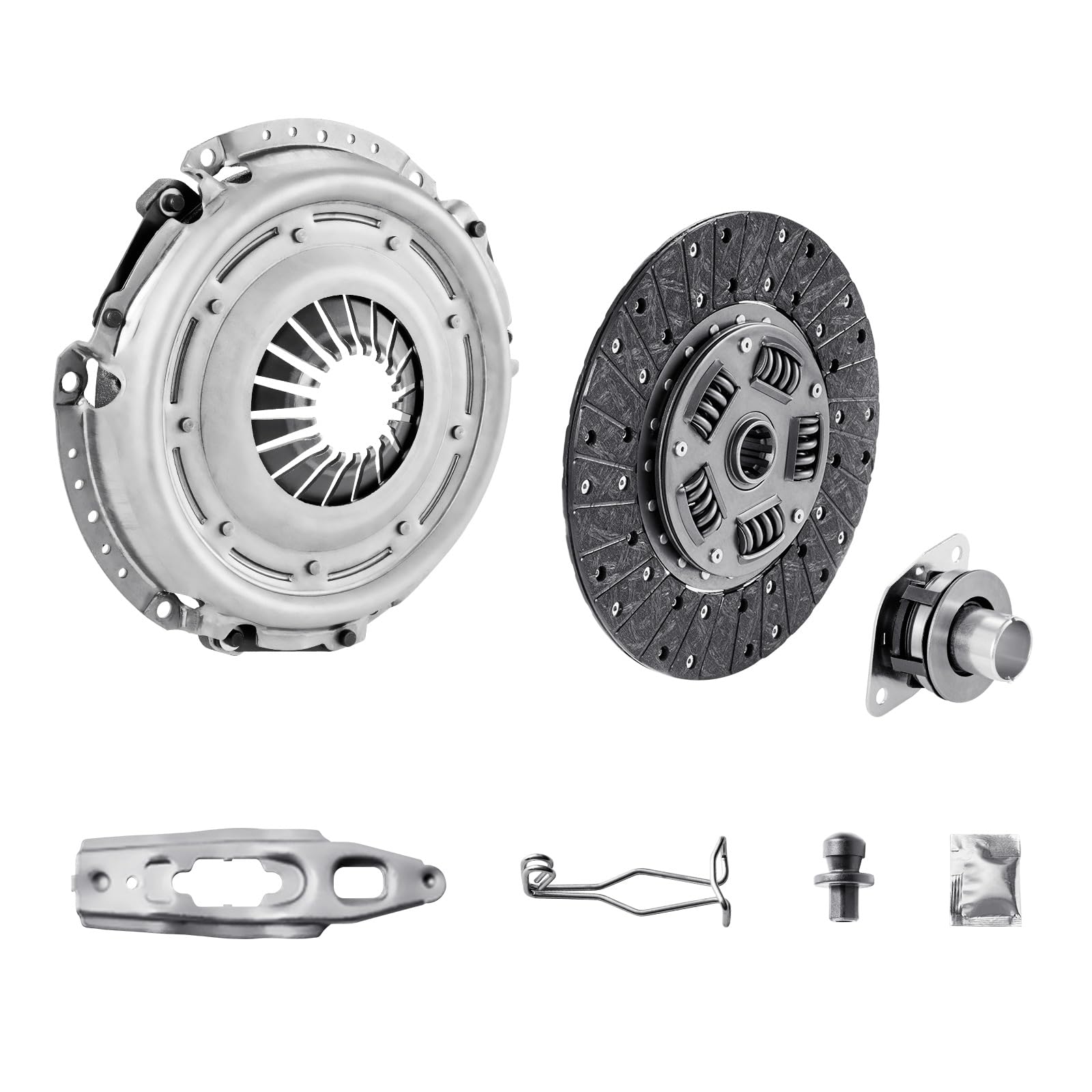 VEVOR Kit Frizione con Piastra di Pressione, Kit Frizione OEM per Impieghi Gravosi, Ricambio OEM Compatibile con Smart FORFOUR 2004-2006, 75 CV, FORFOUR 2005-2006, 64 CV, FORTWO Cabrio 2007