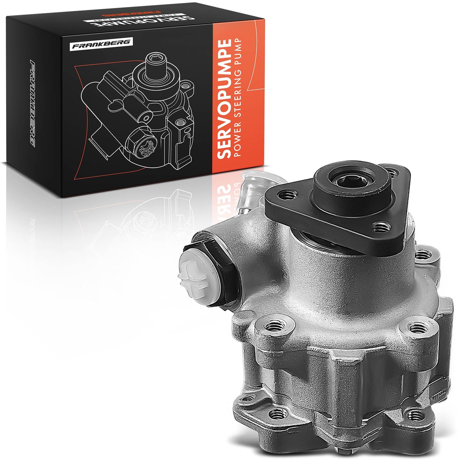 Frankberg Servopumpe Für Ford KA 1.3L | Hydraulische Lenkung Mit Riemenscheibe