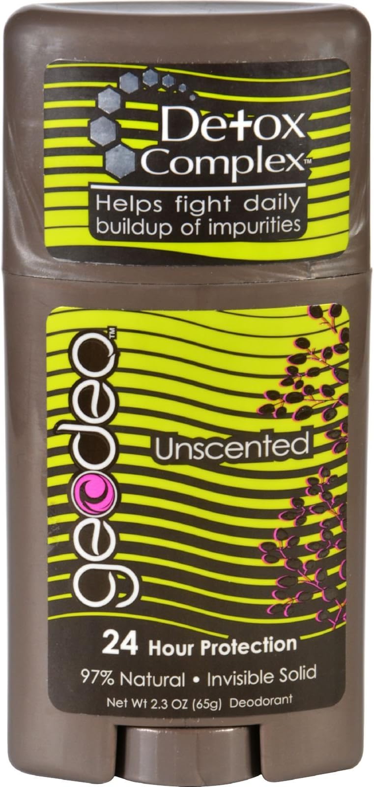 Geo Deo Deod Stick Nat Unscented 2.3 Oz