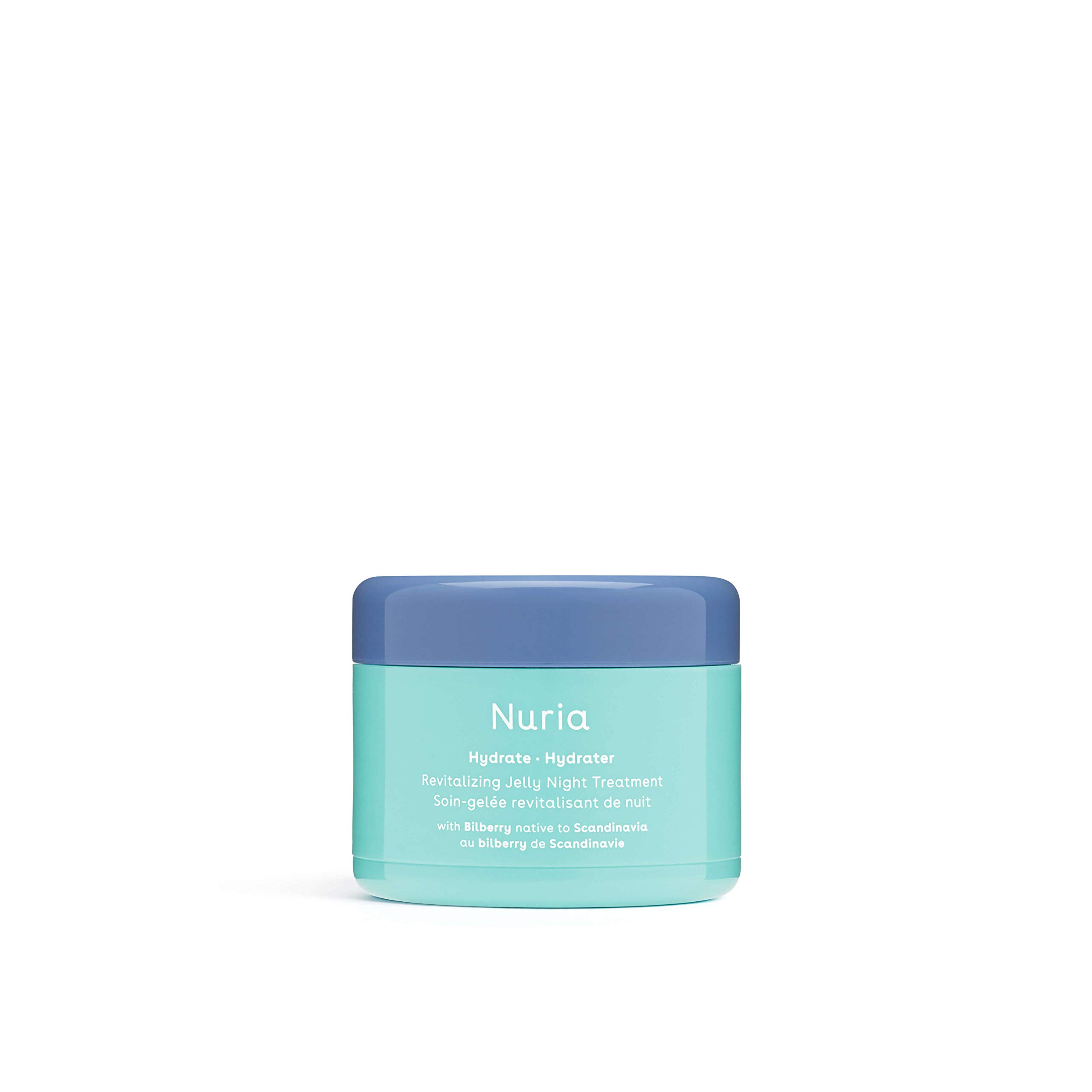 NuriaHydrate Revitalizing Jelly Night Face Moisturizer, Refreshing Facial Moisturizer Jelly Mask for Nighttime Skin Recovery, Suitable for All Skin Types, 55g/1.9 oz