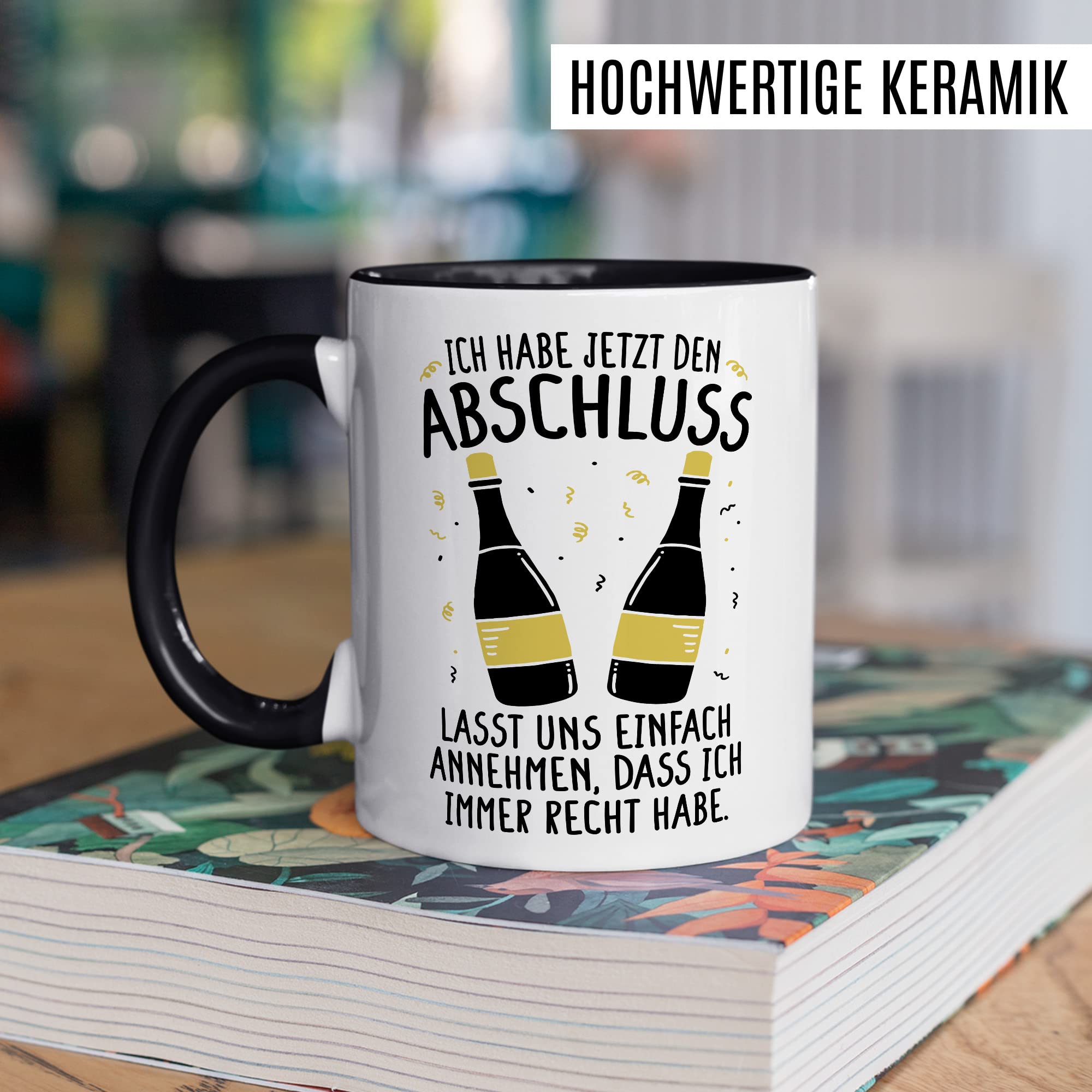 Bachelortitel Tasse Cadeau Pour L'obtention D'un Diplôme Tasse à Café