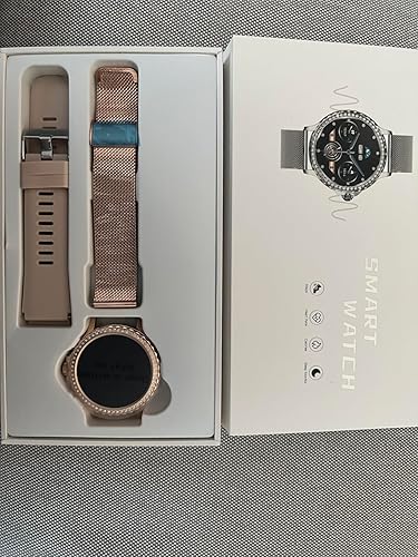 Miniatura 9 de Smart Watches for Women (AnswerMake Call) with Diamonds, 1.3HD Screen Bluetooth Smartwatch for Android iOS Phones, IP68 Waterproof Fitness Activity