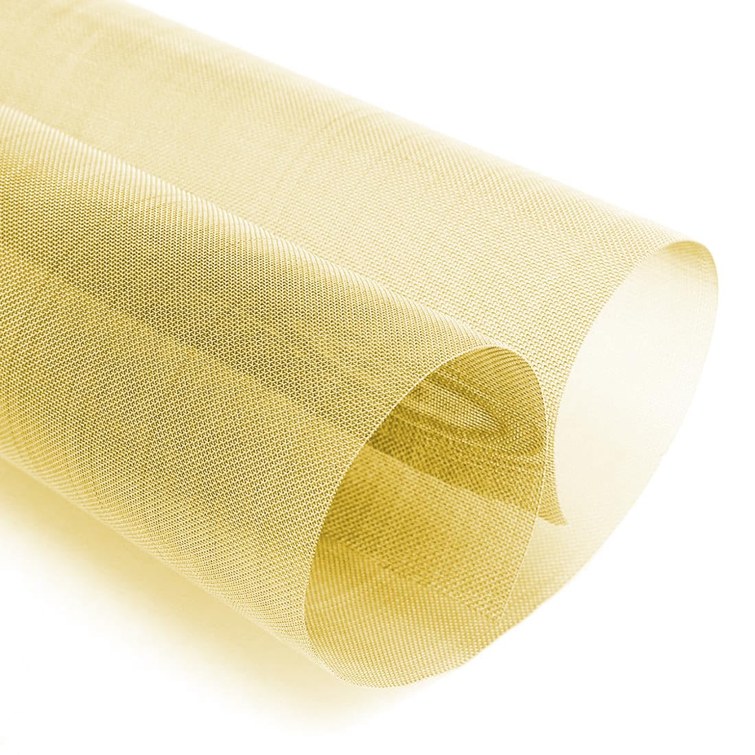 5Pcs 200 Mesh Brass Woven Wire Mesh, Metal Mesh Shielding Fabrics Mesh Copper Wire Filter Net Non-Magnetic Signal Screen Tool DIY Fill Fabric - 5.9x5.9Inch