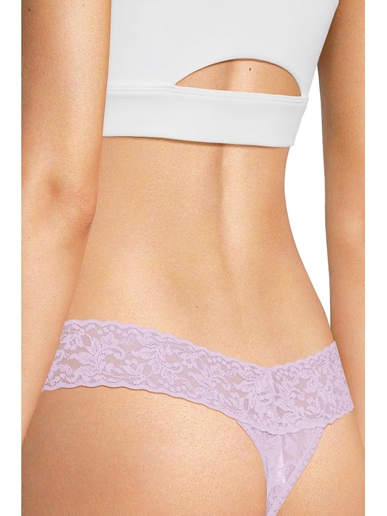 Red Hanky Panky Petite Signature Lace Thong