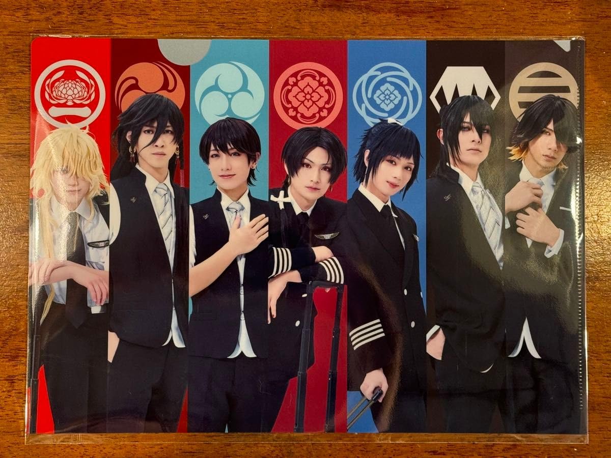 Amazon.co.jp: 刀剣乱舞 刀ステ 心伝 クリアファイル スターフライヤー 