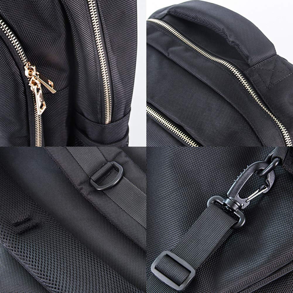 WANGXN Segeltuch-Rucksack-Schulter-Beutel Daypack für Mann-Frauen-Rucksack für Friseur Hair