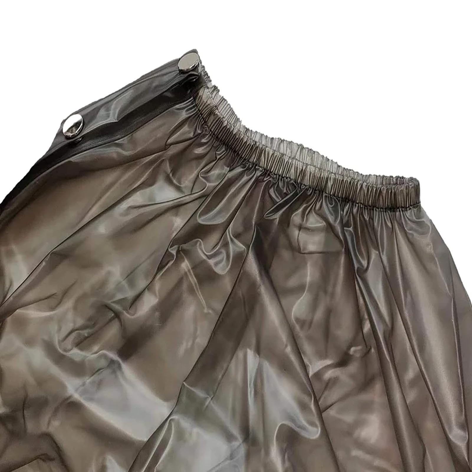Lot De 3 Couches en Culotte Plastique pour L'Incontinence Adulte Couverture Réutilisable Pull on Pantalon Imperméable Pantalon De Sécurité Étanche, Noir,3 Pack,XXL