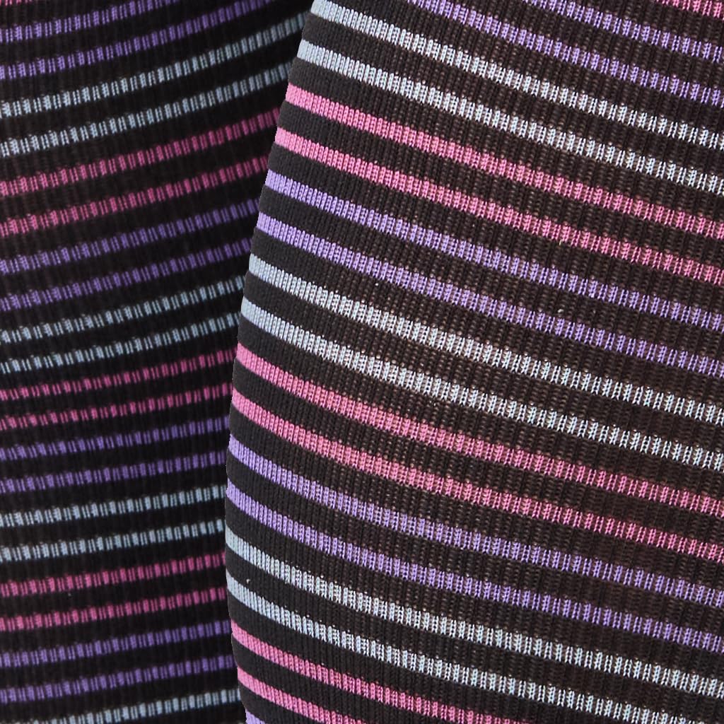 SOLIDEA Gambaletti STRIPE GAME ATLAS, Colore NERO, Calze a compressione graduata 15/21 mmHg Art. 0631A0