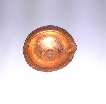 Pure Copper Hammered Design Serving Katori, Small Golden