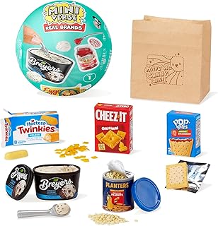 MGA's Miniverse Real Brands, Mini Collectibles - Mystery Blind Packaging, Food Brands, Replica Food, NOT Edible, Collectors, Gift, 8+