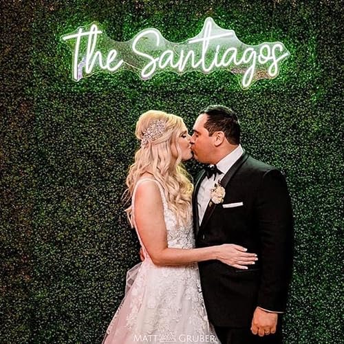 Miniatura 3 de Letreros de neón personalizables, letrero de neón personalizable para decoración de pared, letrero de neón personalizado para boda, fiesta de