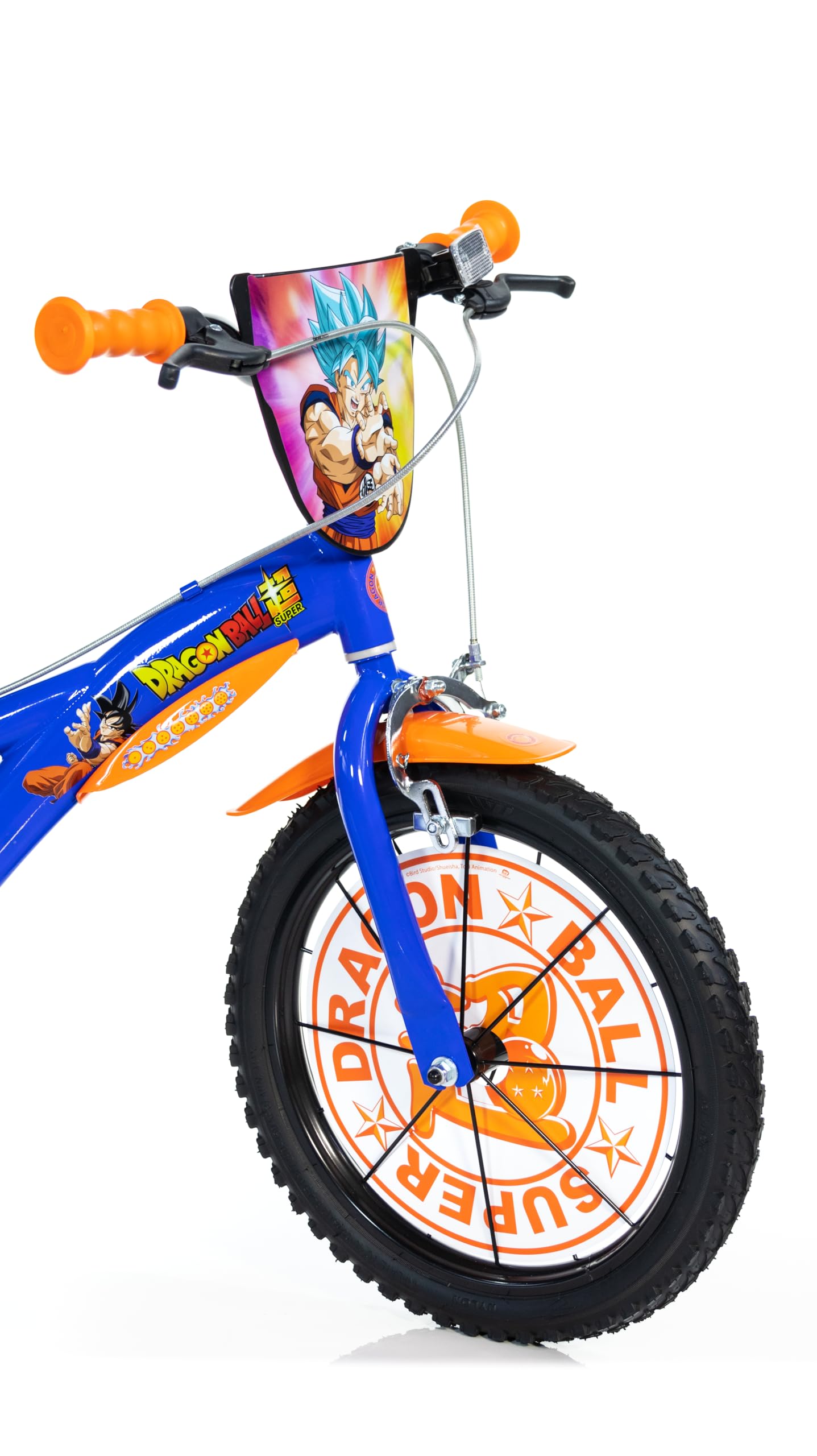 Bicicletta Dragon Ball 16 Pollici Per Bambini - Telaio Acciaio, Freni Caliper | Altezza 107-125 Cm - Foto 11