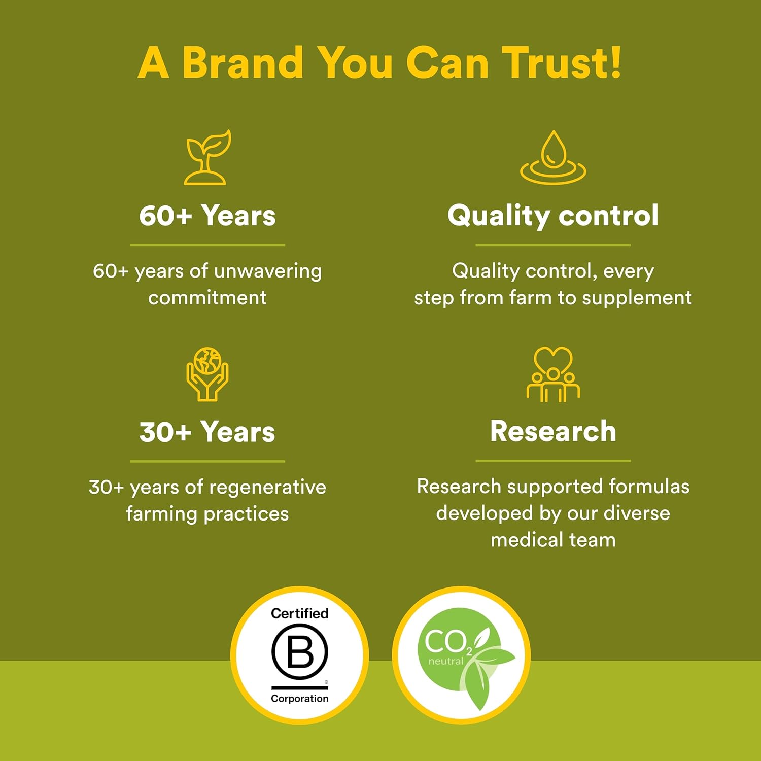 Natural Factors Whole Earth & Sea Women's 50+ Multivitamin & Mineral - Daily Multivitamin with Calcium, Selenium & More - Supports Bone & Brain Health - 120 Tablets (60 Servings) - Image 7