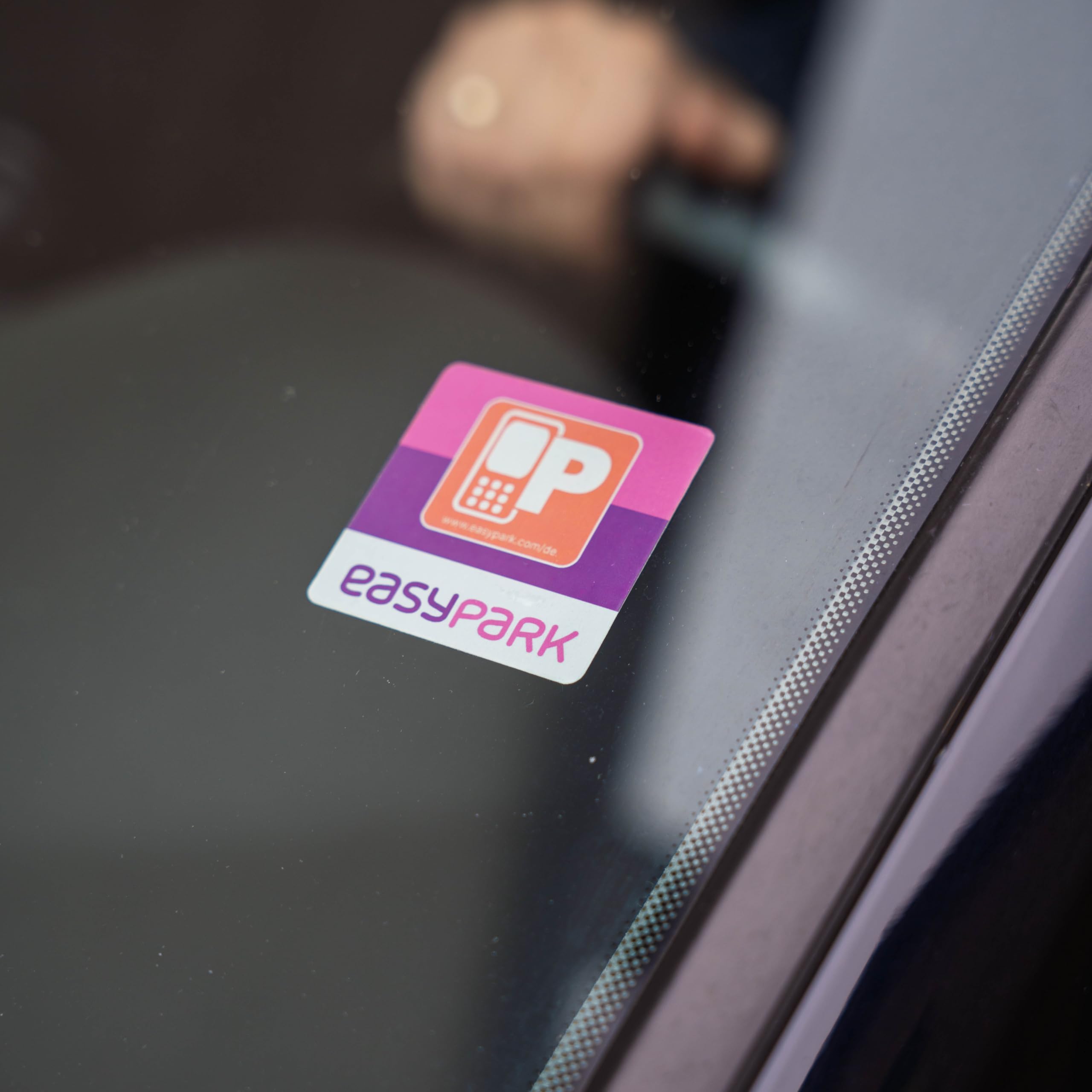 EASYPARK Kit Autocollants De Stationnement Officiels - Avant