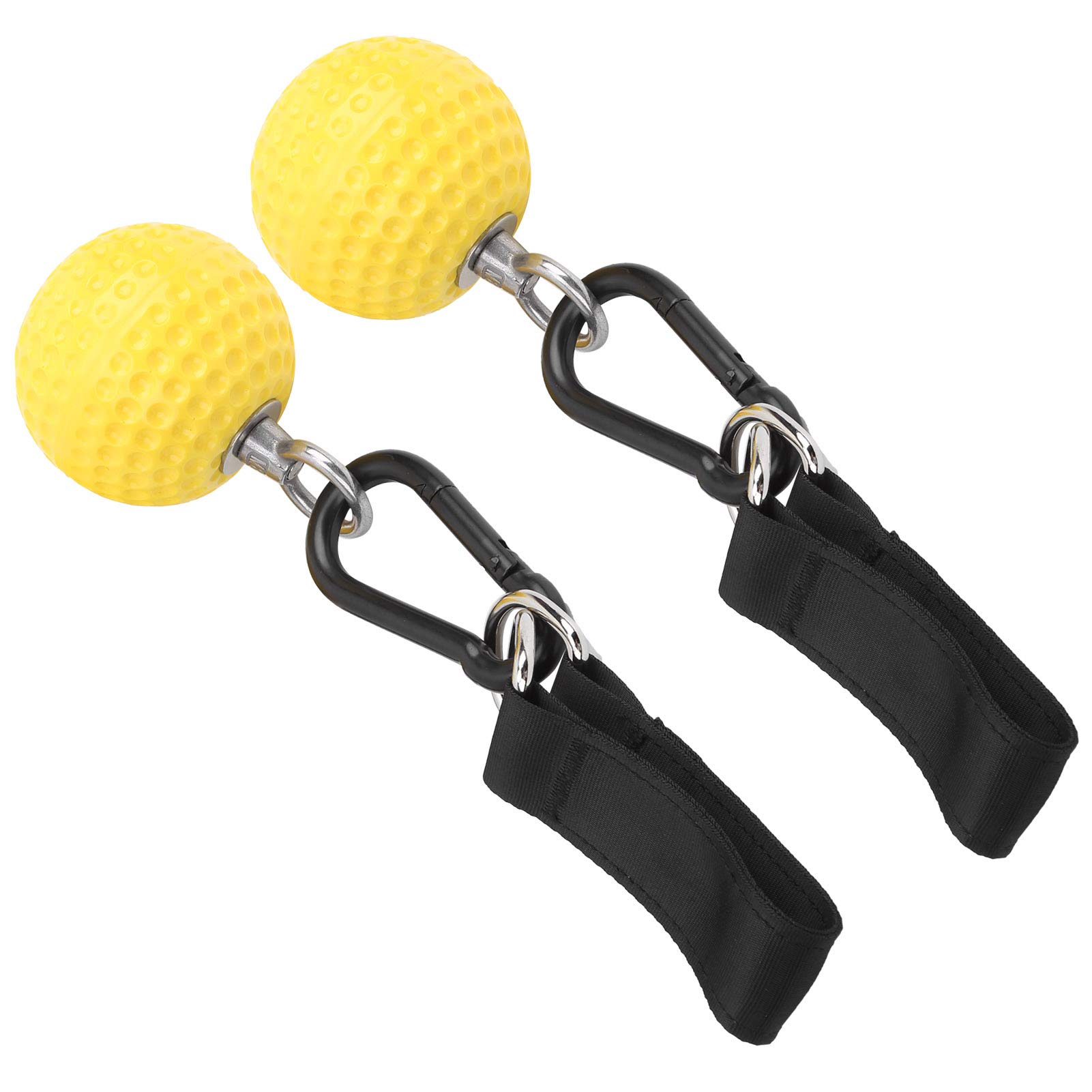 Poignées De Traction Wakects – Balles EVA Antidérapantes, Sangle Réglable, Pour Haltères/tractions, Lot De 2
