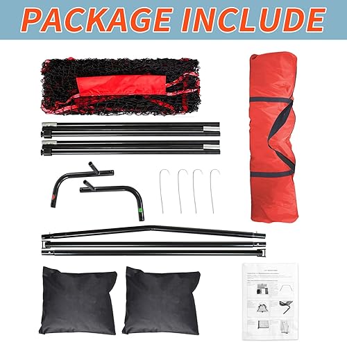 Miniatura 3 de Red de patada de fútbol de 4 x 7 pies para puntear quarterback lanzar red duradera, portátil, equipo de práctica de fútbol, red de patada para