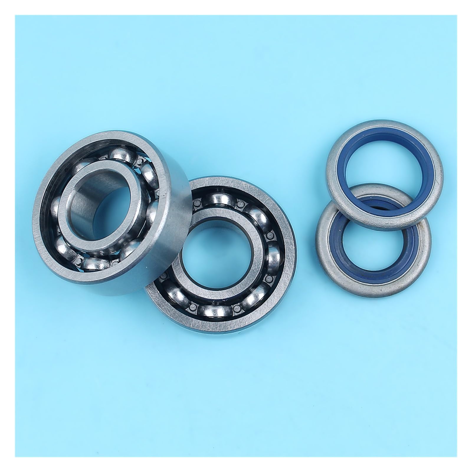 Rhfuutca One Color Crankshaft Bearings Oil Seals Set For Husqvarna 365 371 372 372Xp For Jonsered 2063 2163 2065 2165 2071 2171 Chainsaw Spare Parts