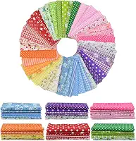 42 peças de tecido estampado de algodão, 24 x 24 peças, pré-cortado, multicolorido, design estampado, acolchoado, costura, floral, para quilting, patchwork, artesanato, scrapbook, pano (vermelho