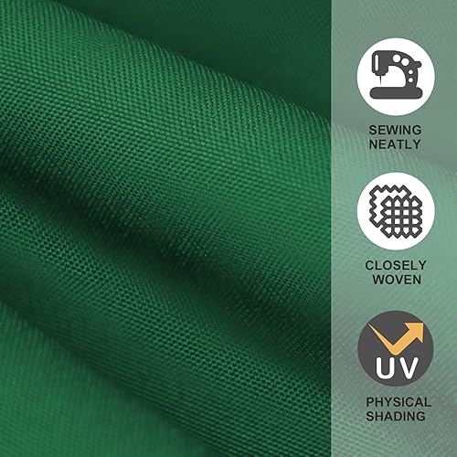 Miniatura 7 de EliteShade USA SunUmbrella - Fundas de repuesto de 7.5 pies con 6 varillas, para sombrilla de patio (solo el toldo) (verde bosque)
