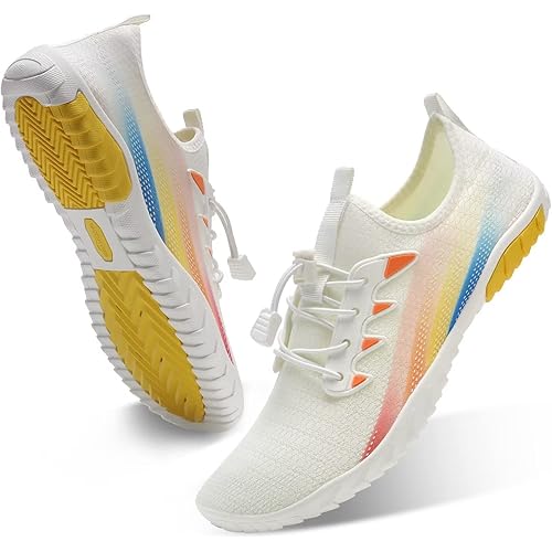 WateLves Water Shoes Mens Womens Beach Swim Shoes Quick-Dry Aqua Socks Pool Shoes for Surf Yoga Water Aerobics
