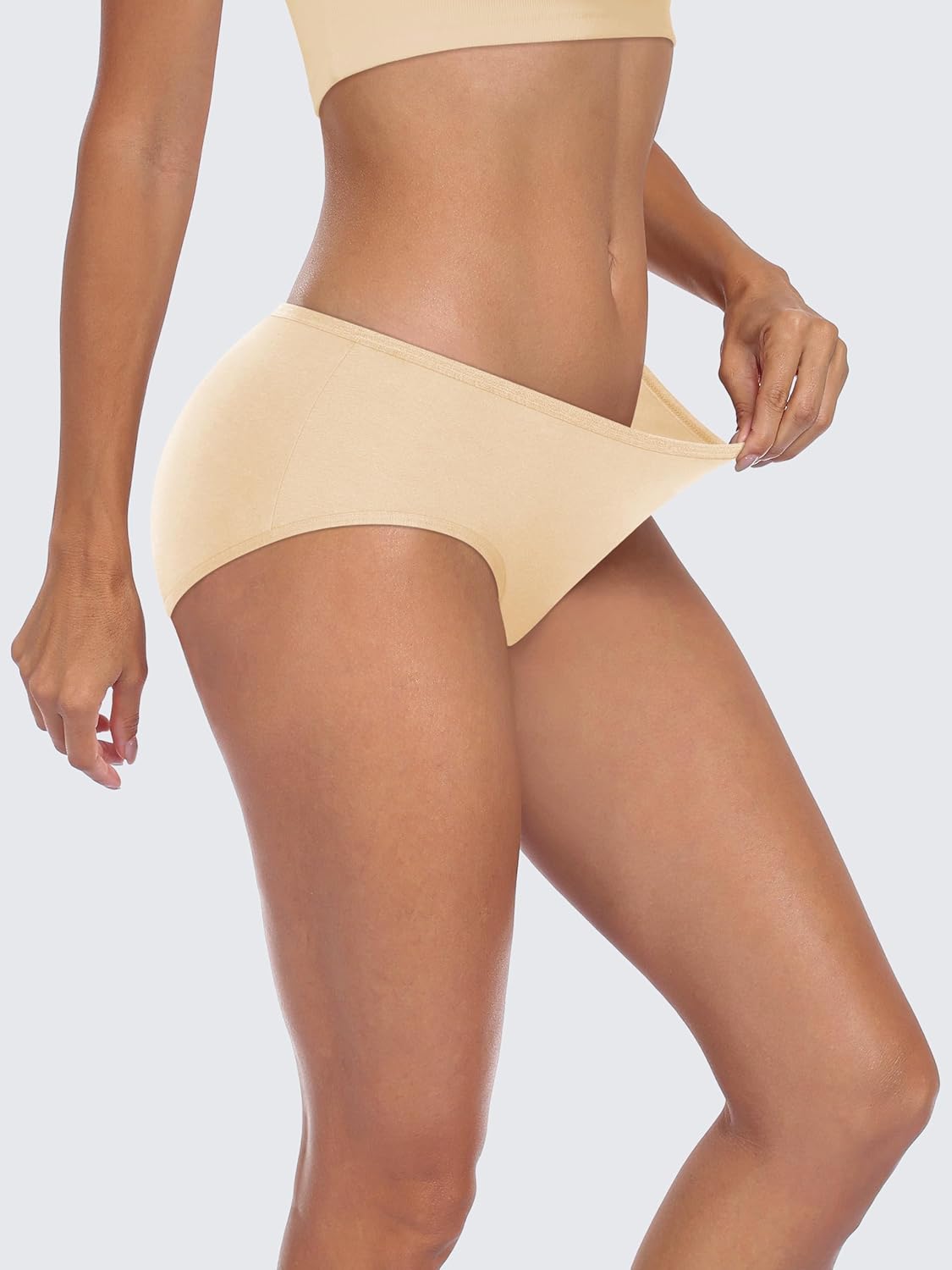 MIRITY Womens Hipster Panties Low Rise Underwear Briefs 12-Pack - Soft, Breathable, Stretchy Comfort Fit - Image 3