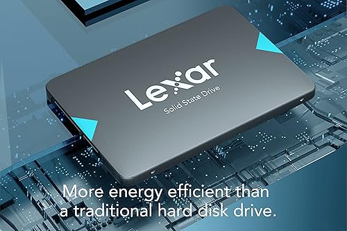 Miniatura 27 de Lexar NQ100 960 GB SATA III SSD interno de 2.5 pulgadas, hasta 550 MB/s de lectura (LNQ100X960G-RNNNU).