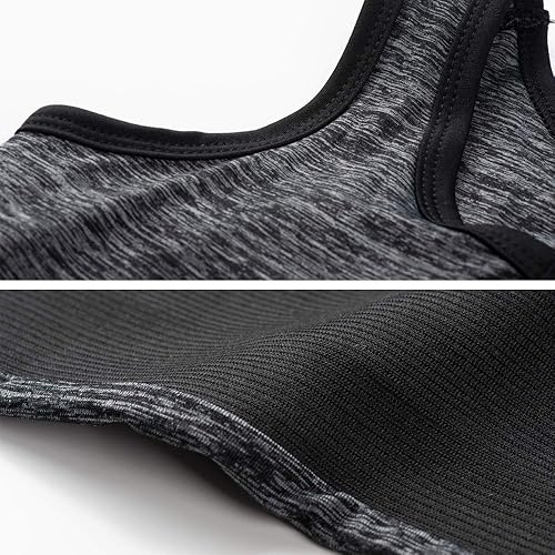 Miniatura 4 de XUJI Top sin mangas con cierre central de 3 filas