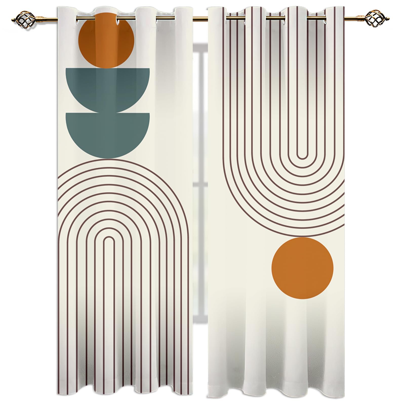 Rideaux occultants phoniques 280X260cm pour chambre d'enfant tranquille