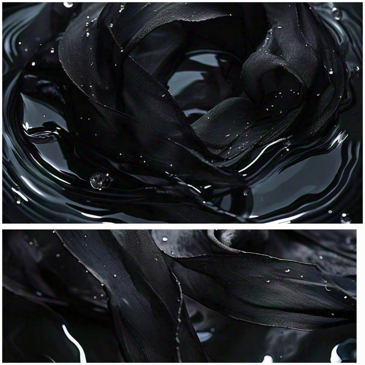 Organza Ribbon 12mm - Black - 46 Metres/ 50 Yards roll for Gifts Wrap Sewing, Party, Decorations Events Dress Wedding Christmas Crafts, Bows Car, Floral Balloons Hairs, DIY, Bouquets, Cake More