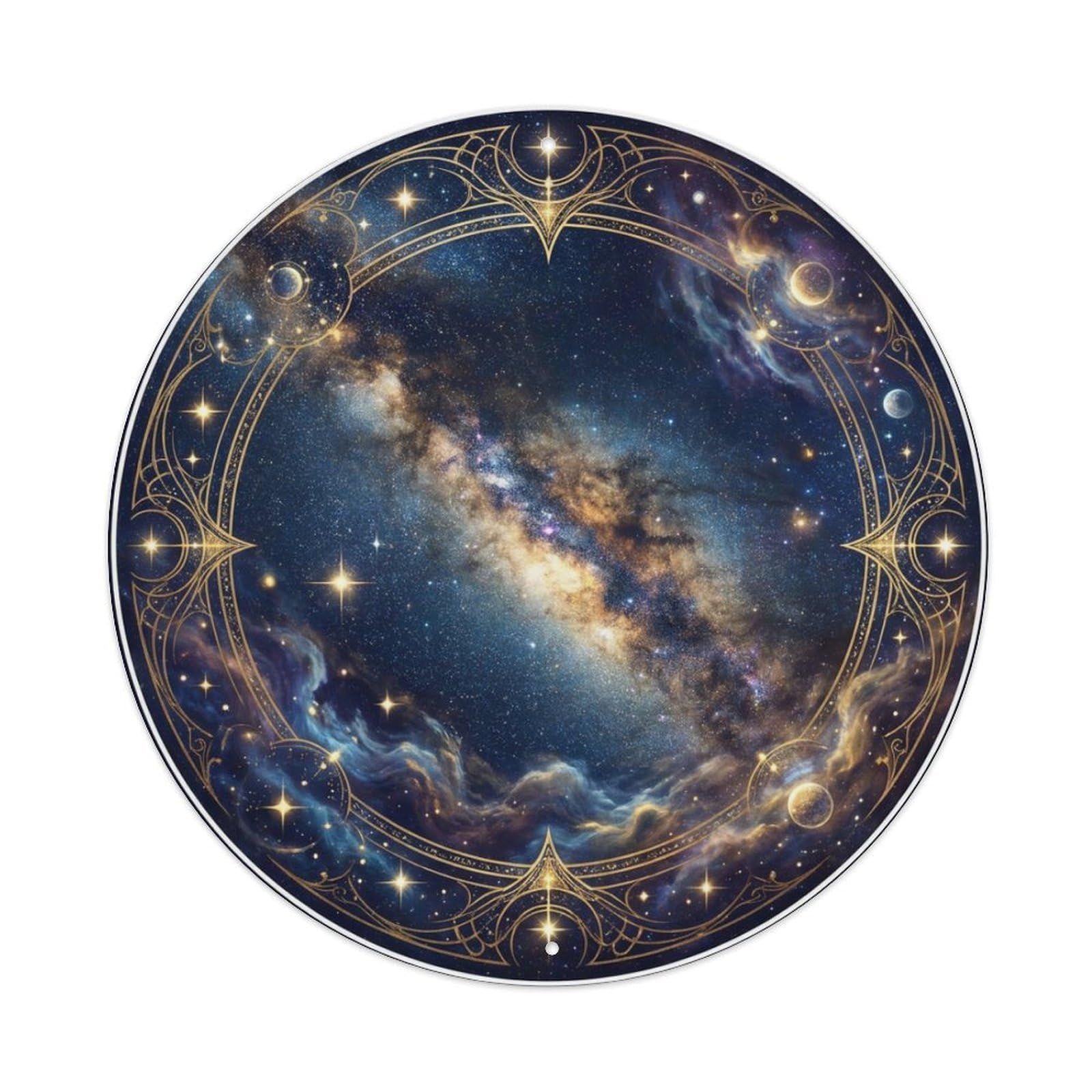 Milky Way Galaxy Celestial Night Sky Astronomy Metal Tin Sign