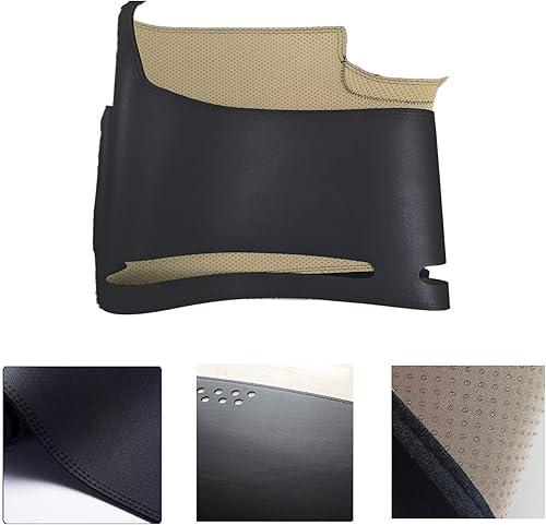 Fundas de tablero para Ford Focus 2012-2018 (sin altavoces), cubierta de cuero para salpicadero, cubierta protectora de tablero de automóvil,