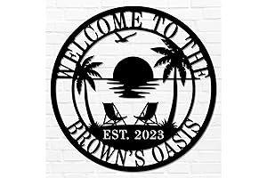 Customizable Backyard Signs to Beautify Your Oasis