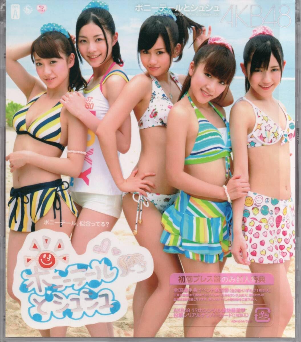 AKB 48 ポニーテールとシュシュ　ポスター　B2 非売品 AKB 48 ポニーテールとシュシュ ポスター B2 非売品