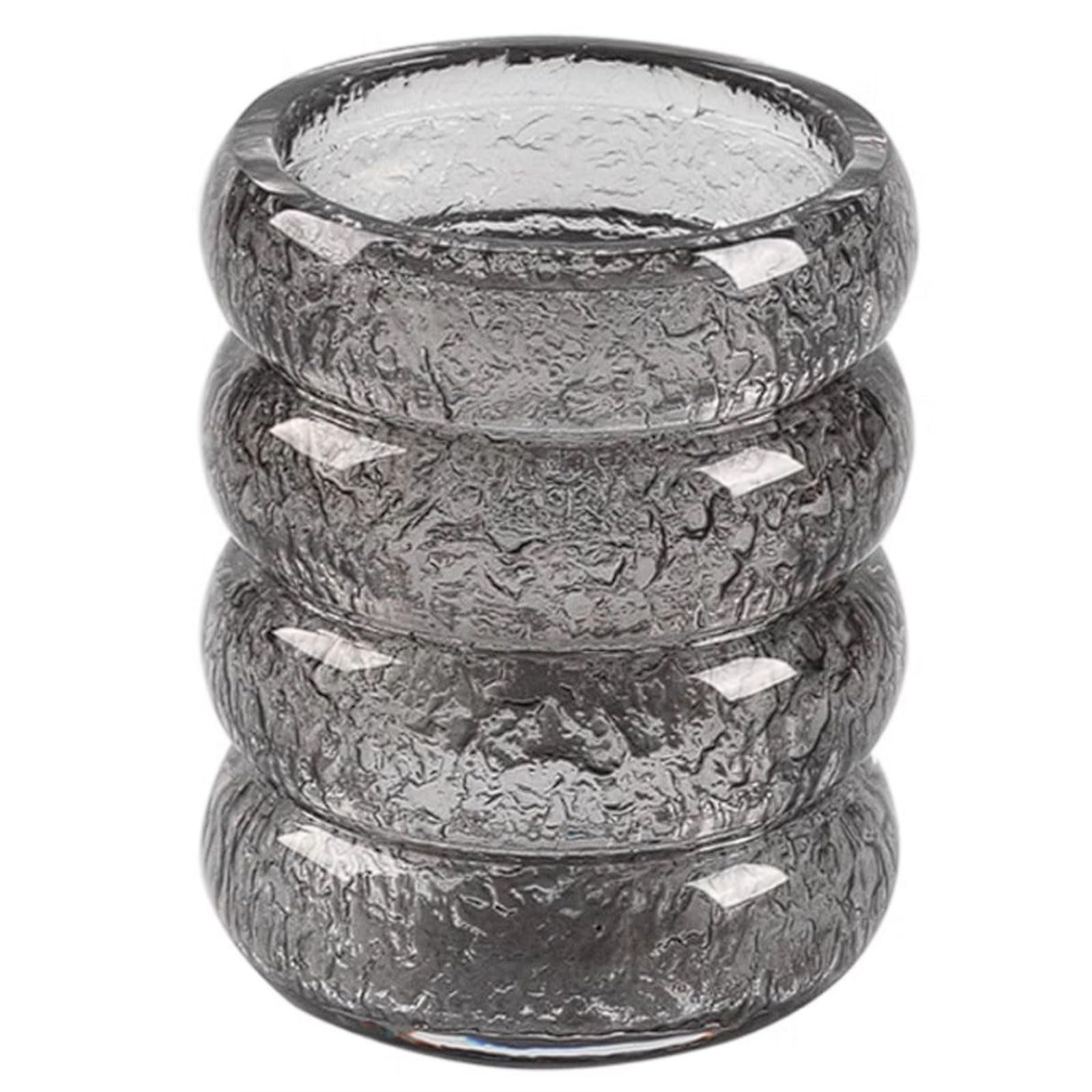 Organisateur pinceaux maquillage transparent pour un bureau moderne et ordonné