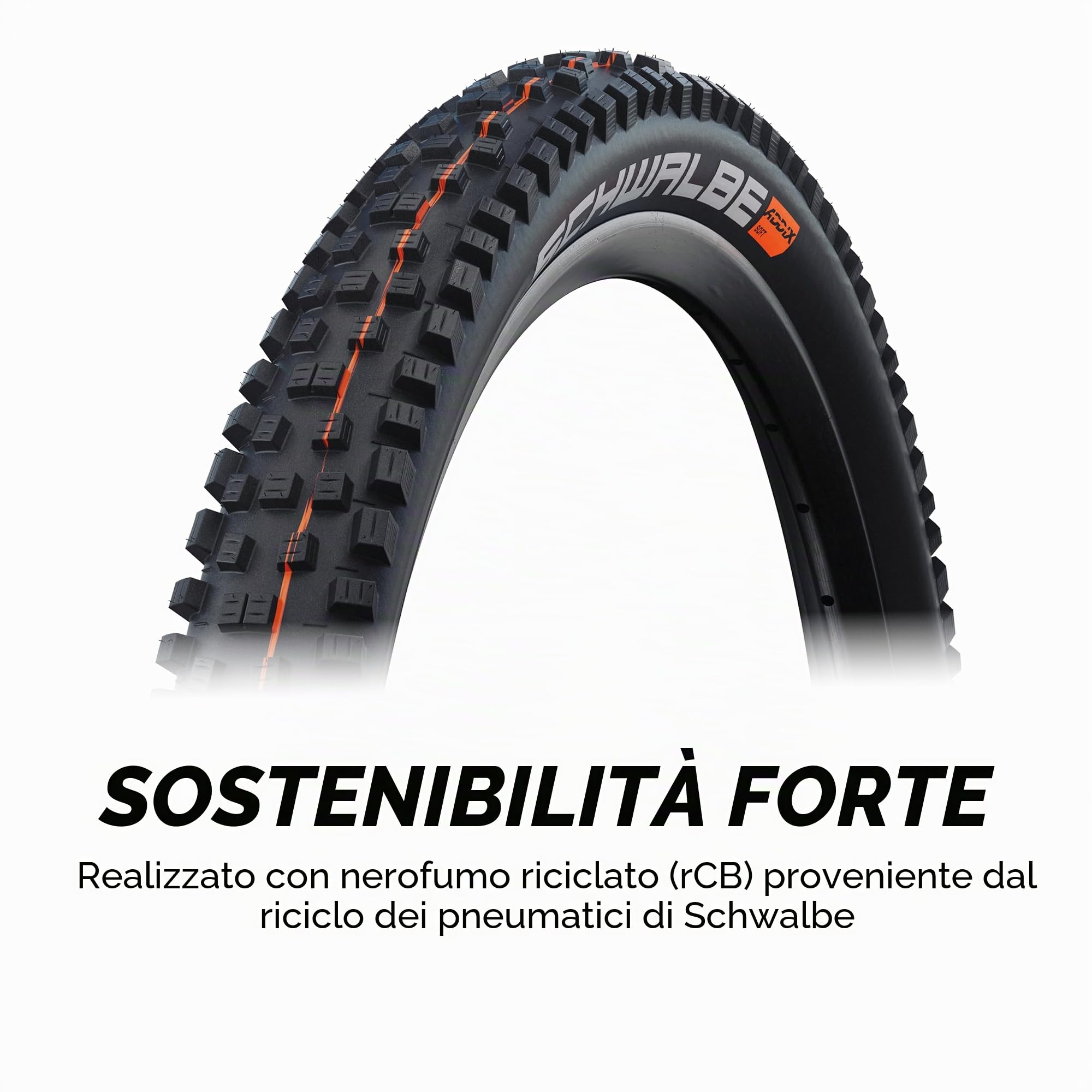 Schwalbe Nobby NIC Evo Folding Tyre // 62-584 (27.5 x 2.40 Inches) Super Ground