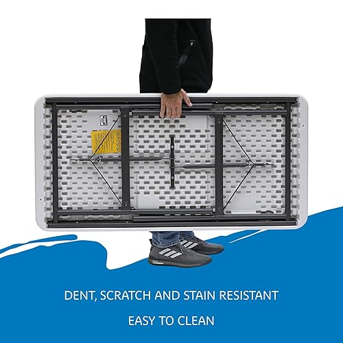 Miniatura 6 de Iceberg - Mesa plegable de 24 x 48 pulgadas Platinum IndestrucTable Too 500 Series Fabricada en Estados Unidos 65503