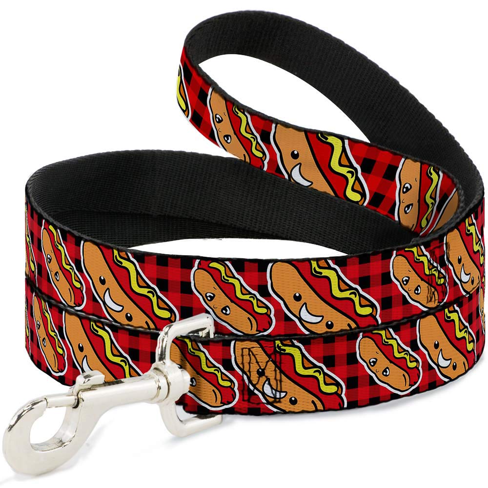 Laisse pour Chien Buckle Down Dl-w30854 rouge noire grand chien