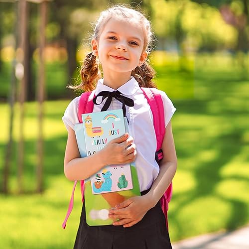 Miniatura 5 de I Just Really Like Llamas - Juego de notas adhesivas, 550 hojas, lindas notas autoadhesivas de alpaca de dibujos animados, pestañas divisorias de