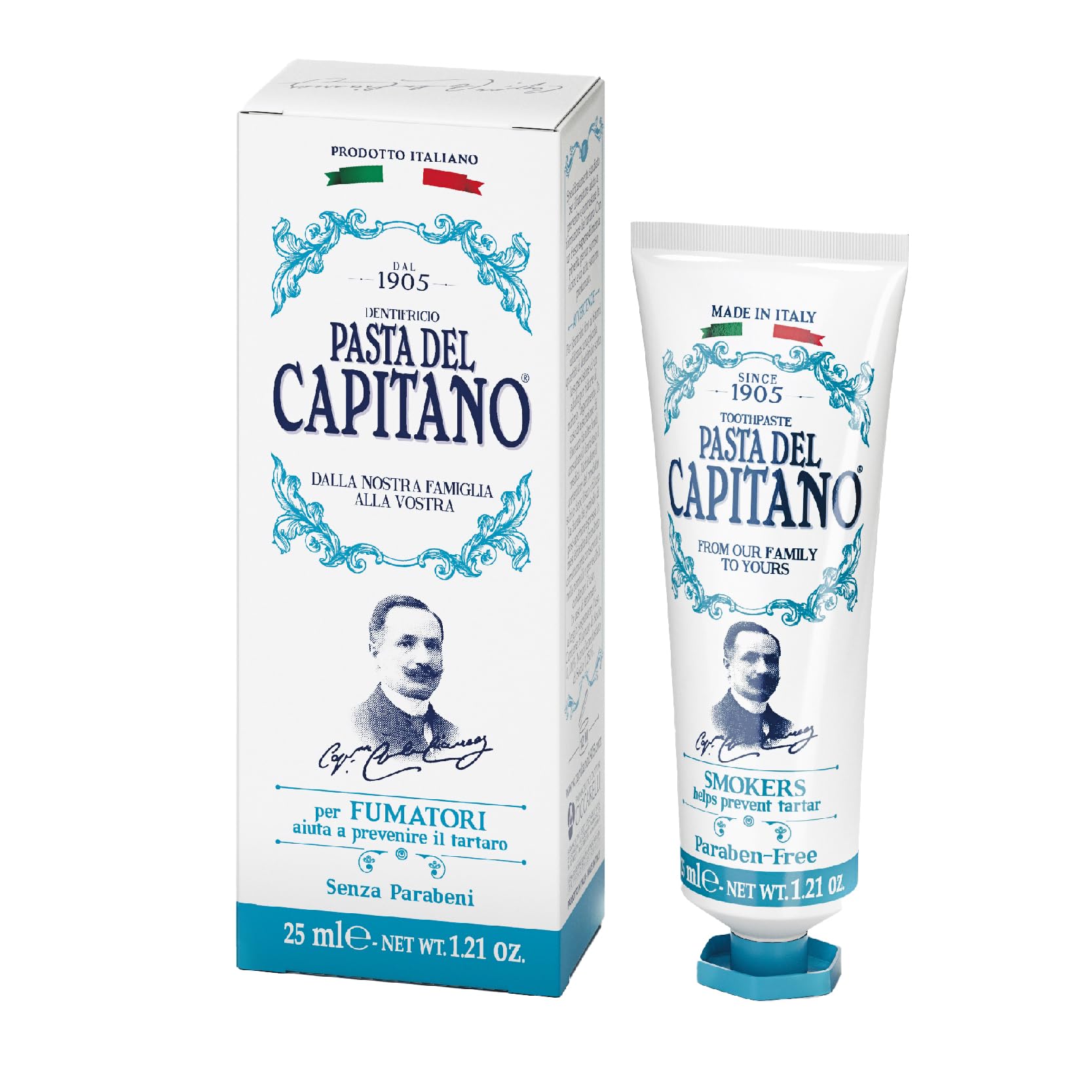Dental Captain Paste for Smokers – 3 x 25 ml Containers – Total: 75 ml