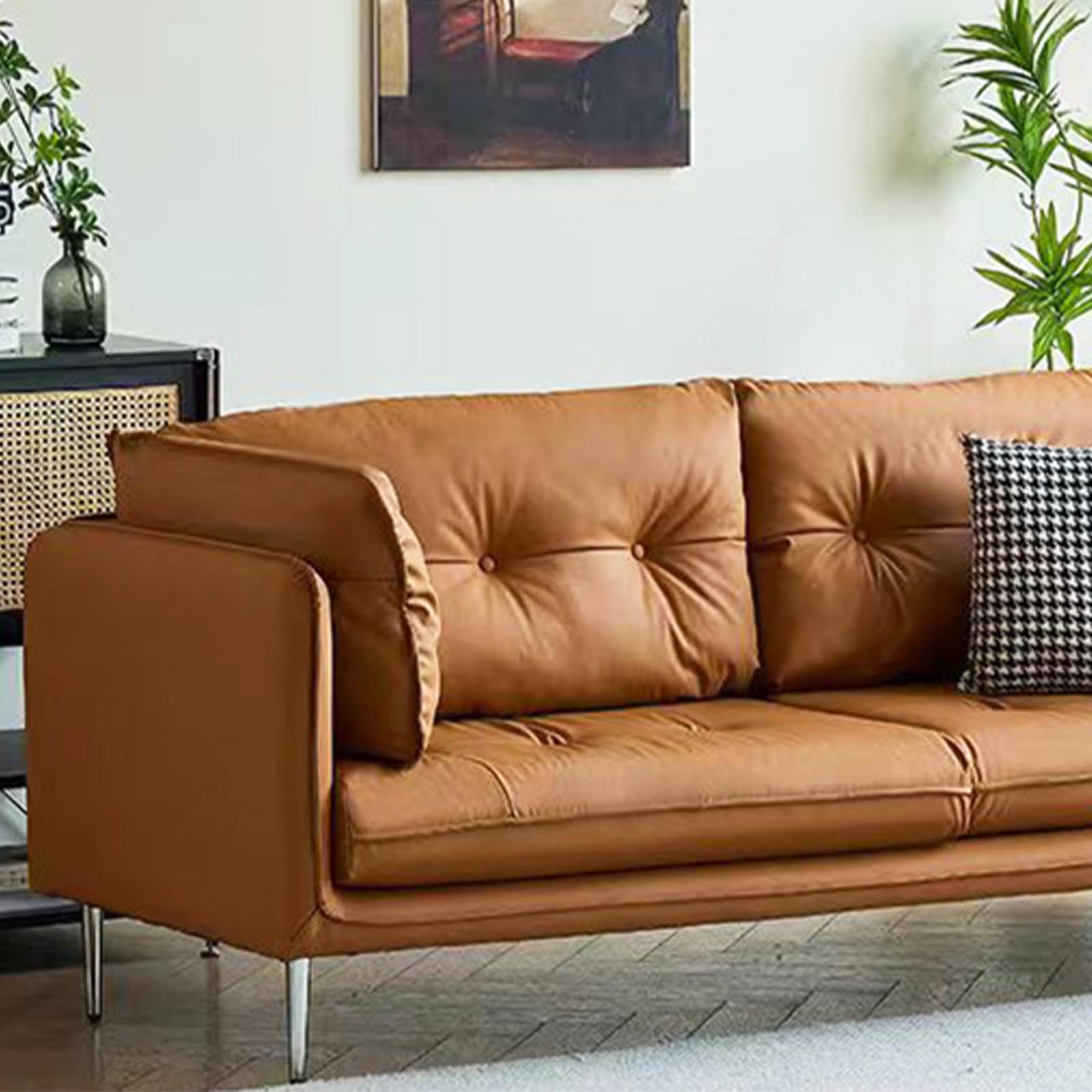 Piedini per Mobili 30cm Cono, 4 Pezzi Gambe Mobili Ricambio Piede Cromo | Gambe del Divano Ferro Placcatura Piedi Armadio Altezza: 10-30cm Piedini per Armadietto 30cm/11.8"