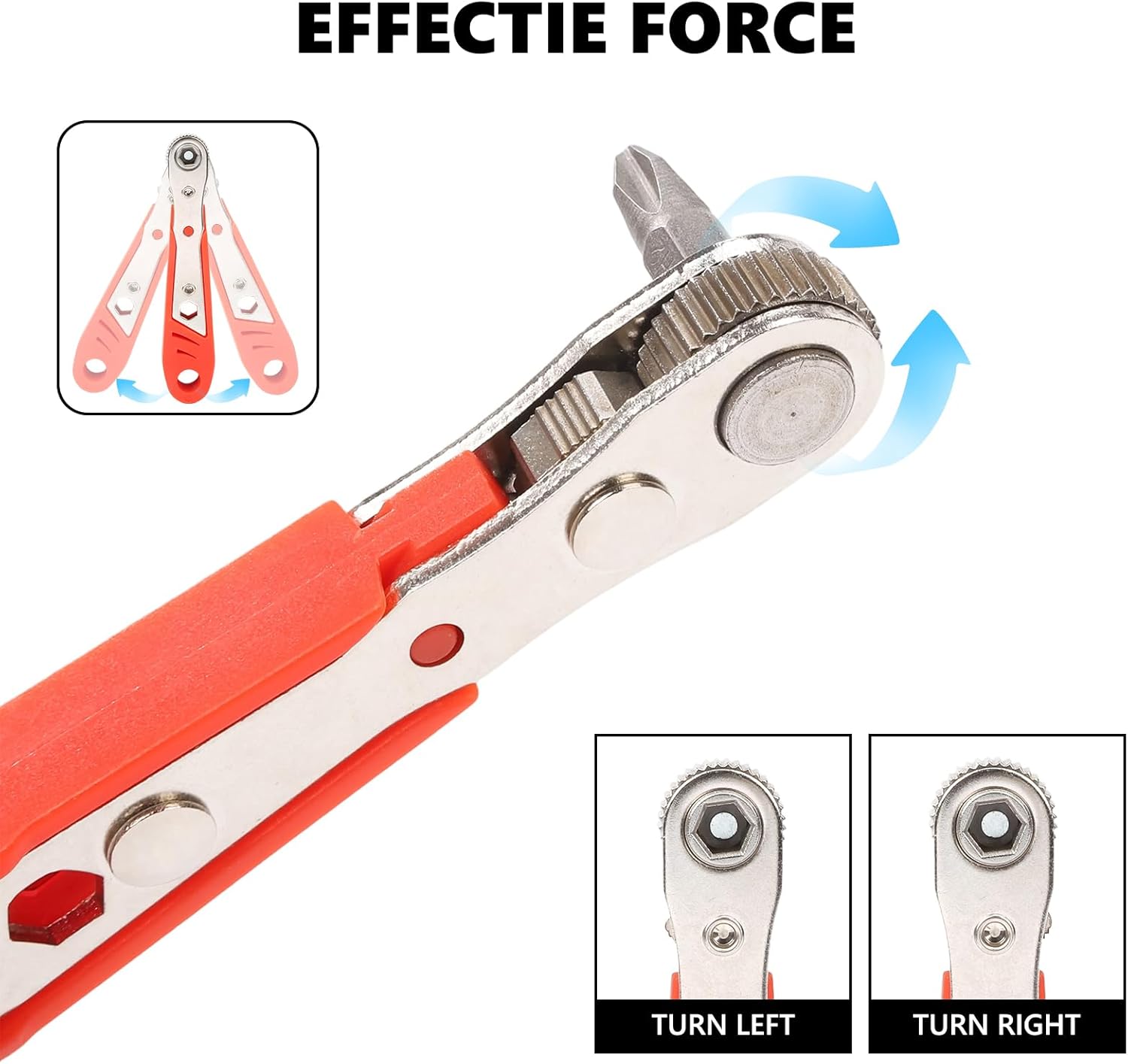 20pcs 1/4 Ratchet Right Angle Screwdriver 36-Tooth Small Ratcheting Wrench Bit Ratchet For Tight Spaces with Phillips Slotted Torx Hex Square and Adapter for Socket