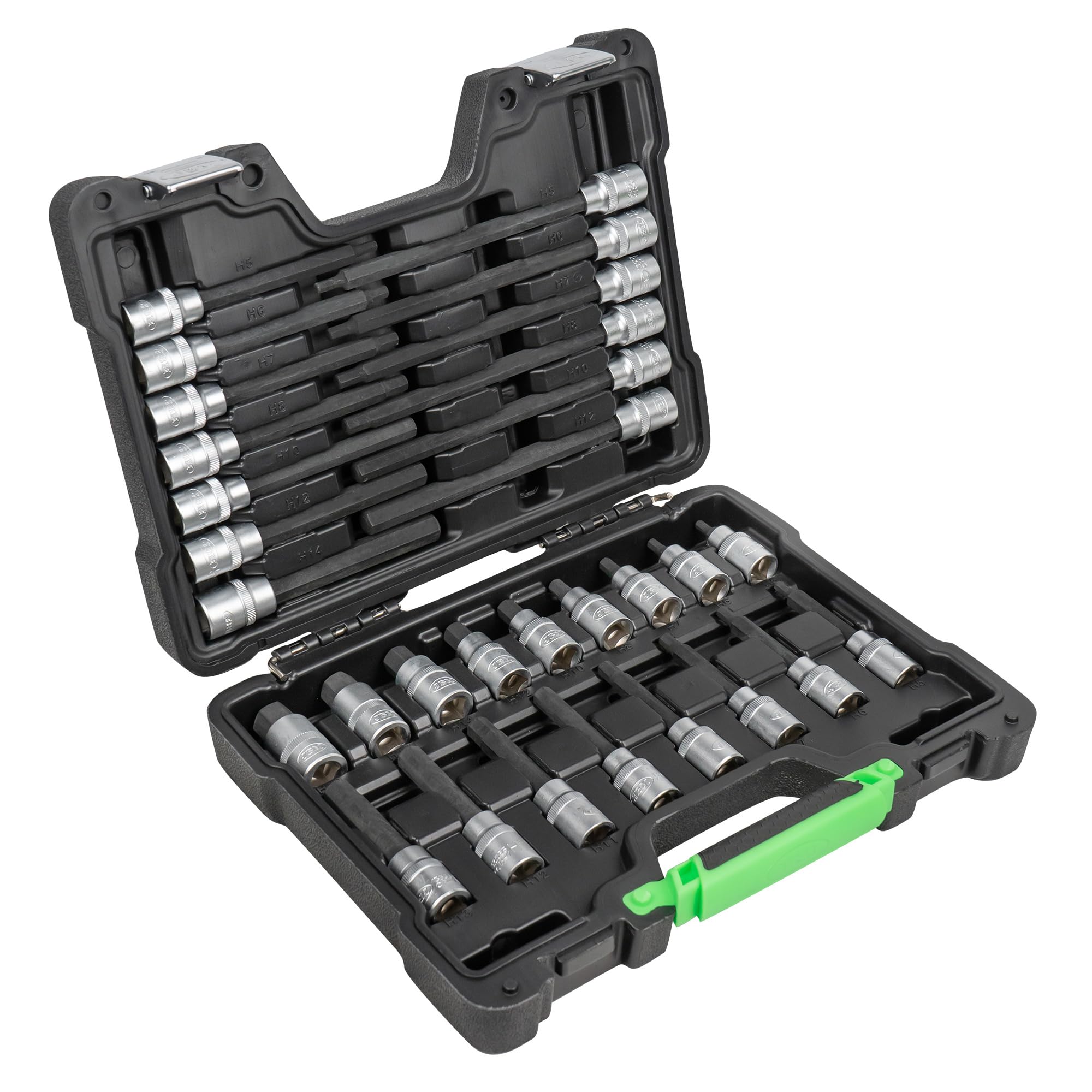JBM Estuche DE Puntas para Tornillos HEXAGONALES 30 Piezas
